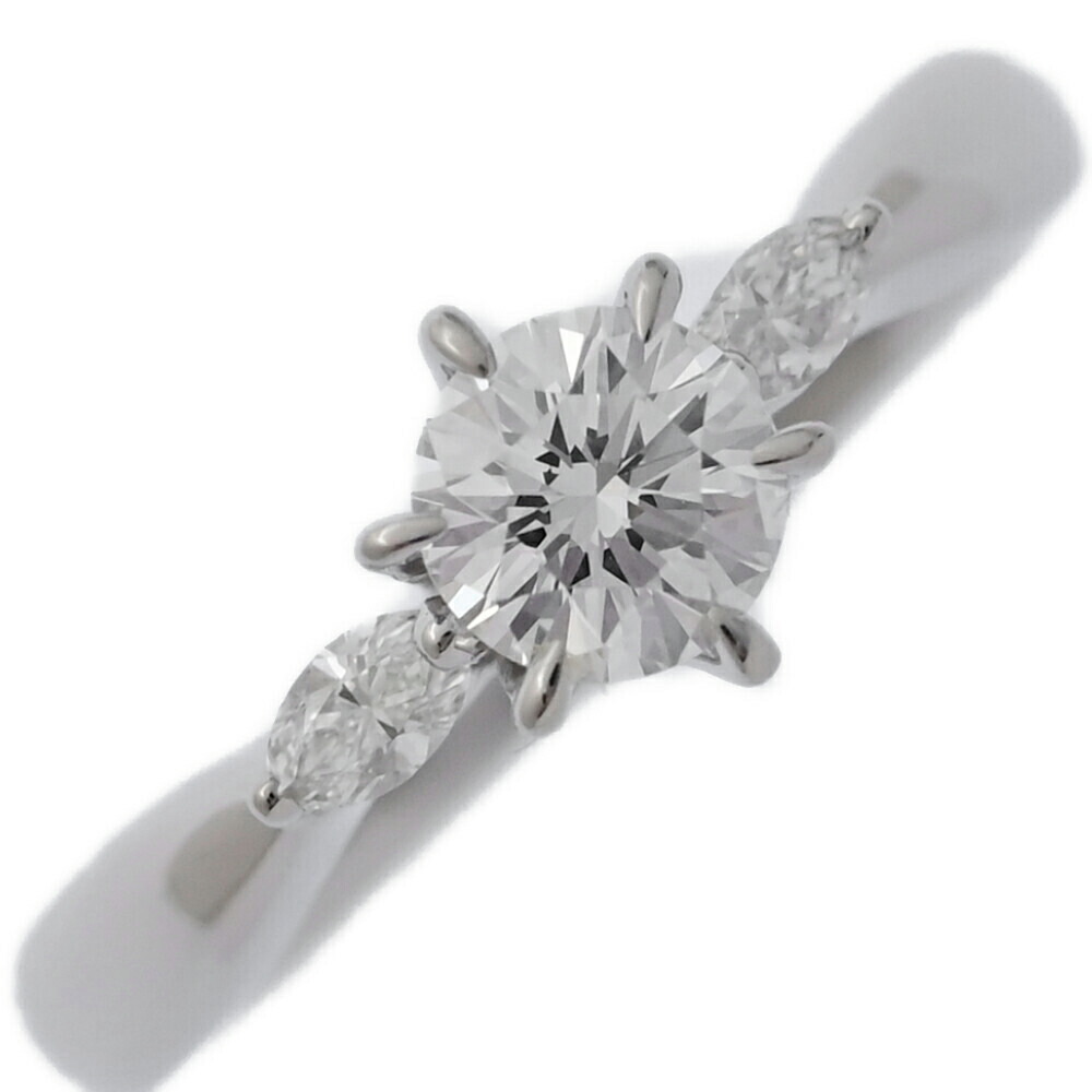 最終お値下げ☆高級 田崎 ダイヤモンド0.384ct プラチナ リング タサキ TASAKI リング 指輪 ダイヤモンド 0.36ct 約5号 Pt900 4.2g