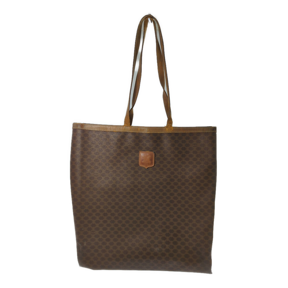 楽天市場】【CELINE】セリーヌマカダム柄 バケツ型 トートバッグ