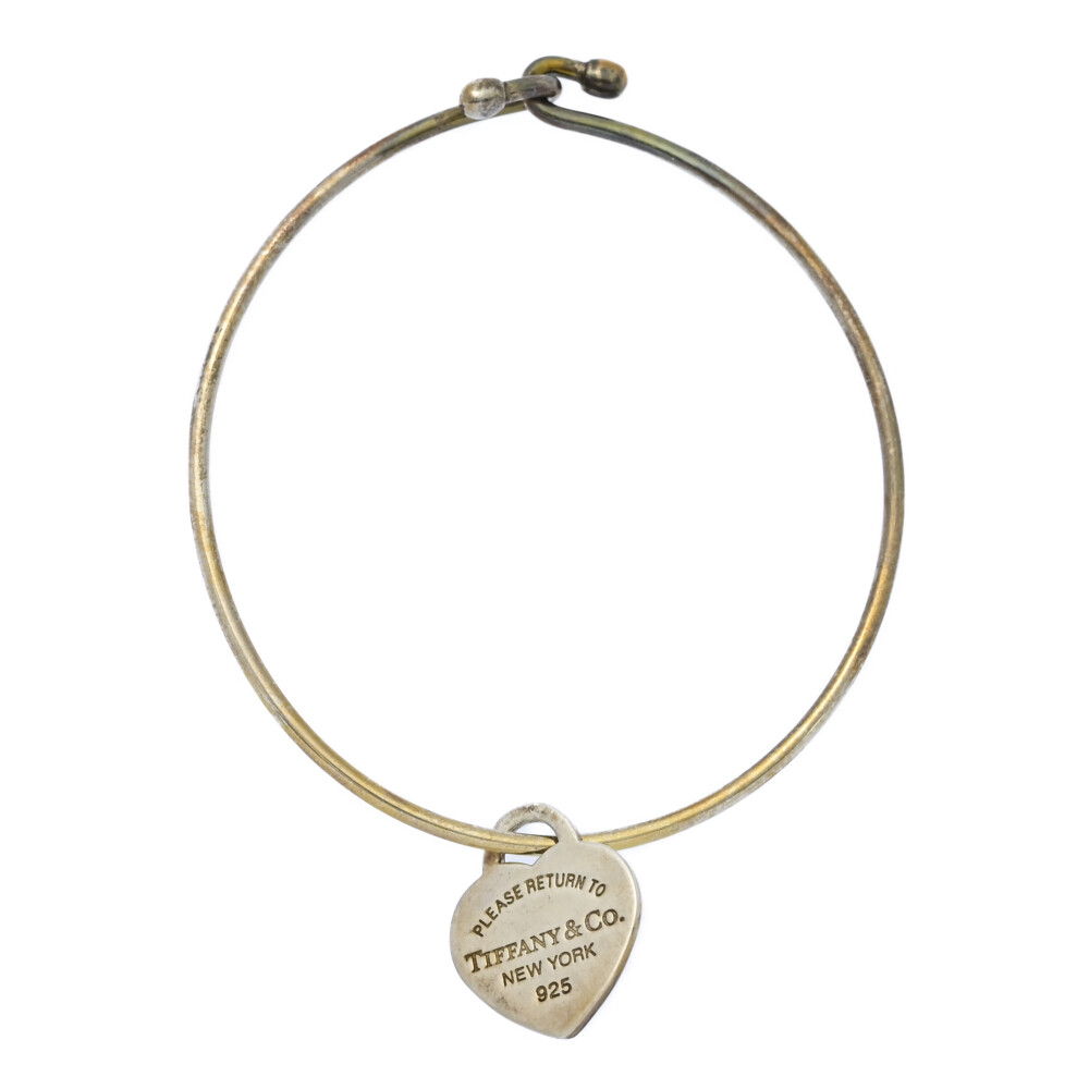 楽天市場】TIFFANY ＆ Co. ティファニー ダブルループ バングル