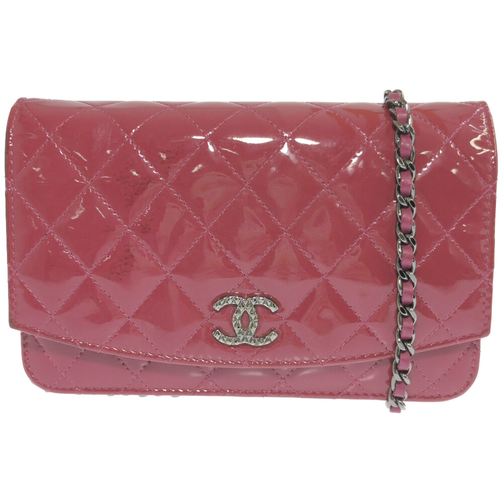 CHANEL シャネル チェーン店 ショルダーバッグ 赤いこと【オール季節】【B】【メンズ・レディース】/b260518★■614753【中古】