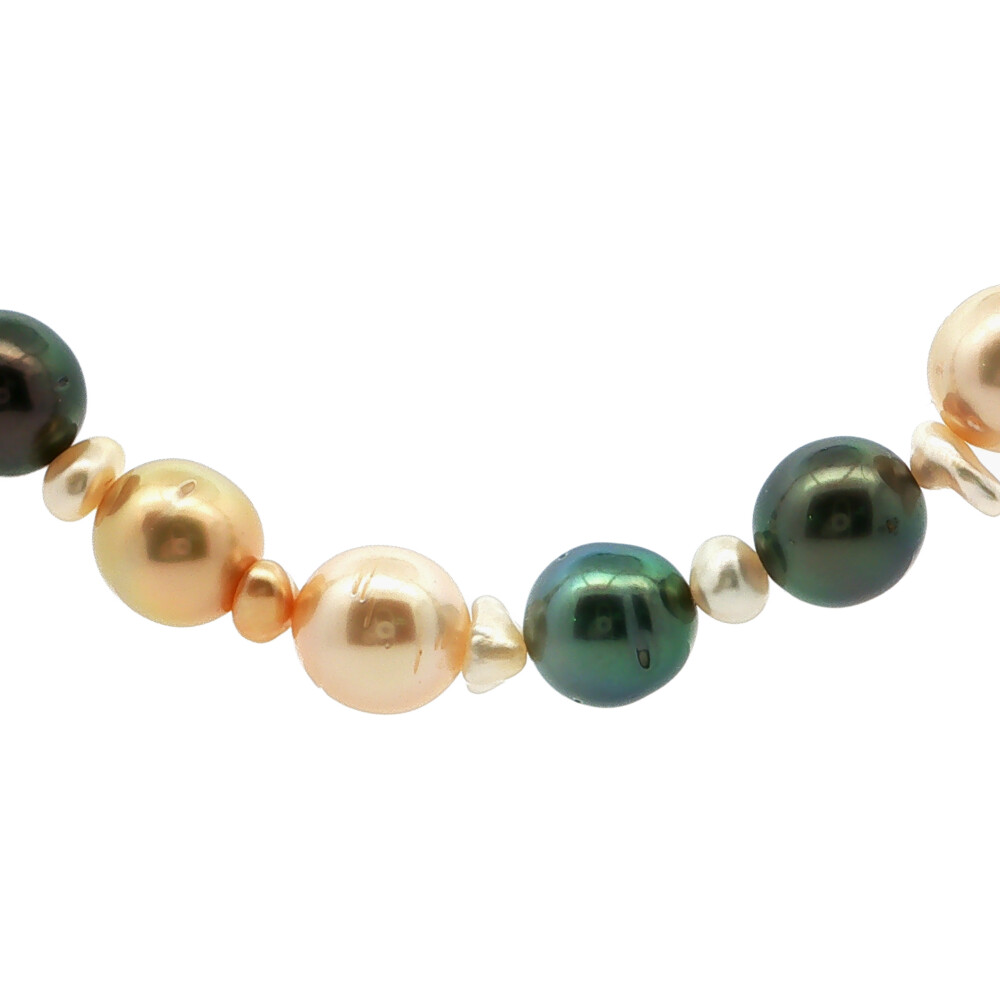 7.8-10.8mm TASAKI PEARL タサキ 田崎真珠 マルチカラー 白蝶真珠 シロチョウ サウスシー ネックレス Silver銀製-76.5g シルバー【♀】【A】【レディース】/h260627★■618851【中古】|リファスタ