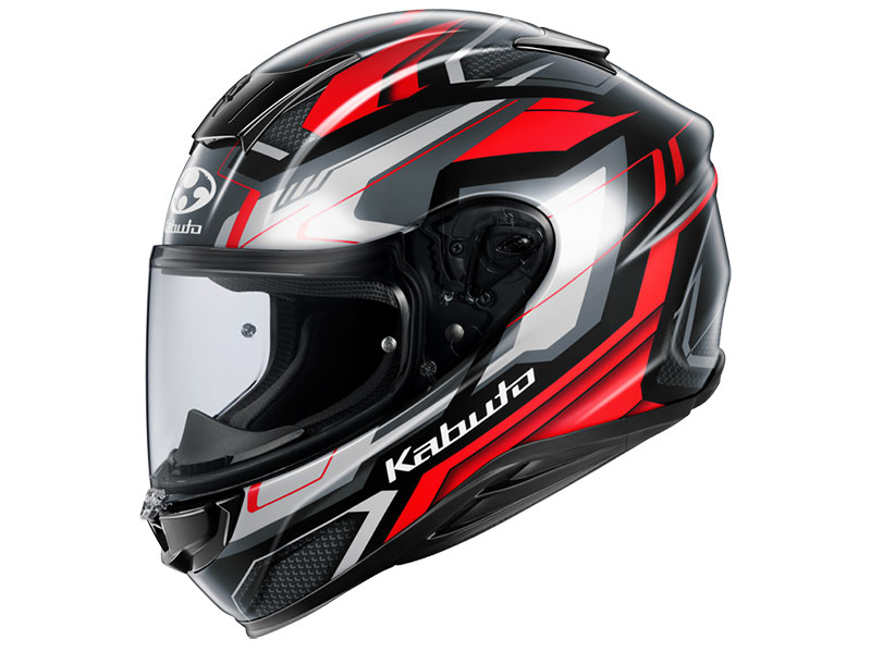 OGK KABUTO　AEROBLADE-6　エアロブレード　ADACT アダクト ブラックレッド 　Mサイズ 　JAN 4966094637880｜バイクパーツRGMストア