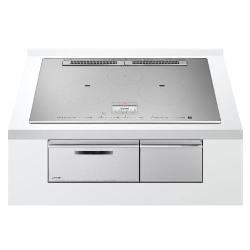 HT-N100STWF-S 日立 IHクッキングヒーター N100T シリーズ 幅75cm 日立 3口IH 鉄・ステンレス対応 プレミアムシルバー IHヒーター IH調理器|RH家電SHOP店
