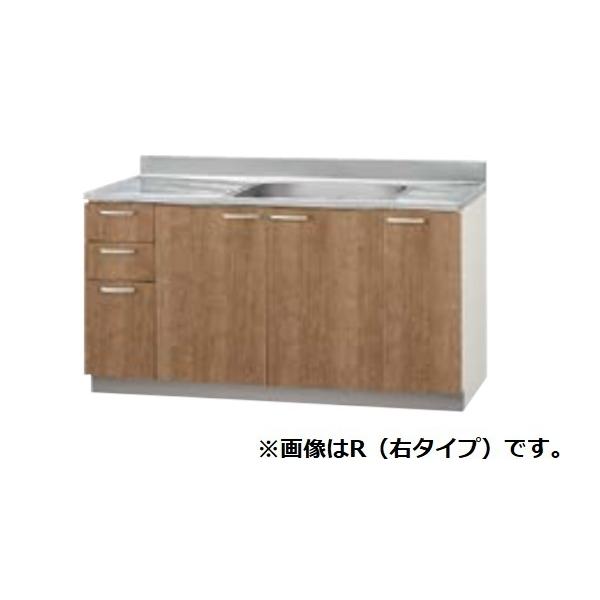 L4B-150M モカウッド クリナップ　すみれ　流し台　W1500サイズ 3段引き出し 34,125円