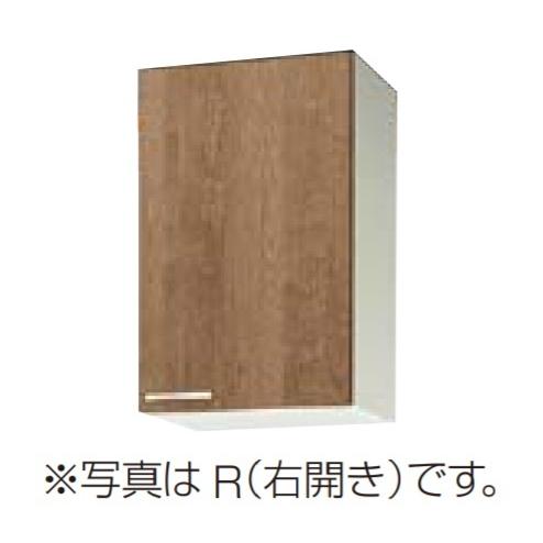 WLAT-45M クリナップ ホワイト 木キャビキッチン すみれ ミドル吊戸棚 可動棚板1段 間口45cm