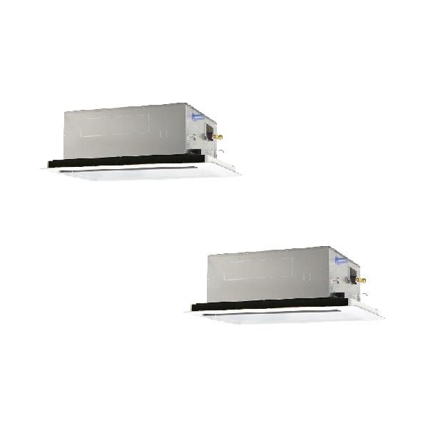 PLZX-ERMP160LE4 三菱電機. ※後継品にて手配の可能性あり 業務用エアコン スリムER 天井カセット2方向 6馬力 同時ツイン 三相200V ワイヤード メーカー直送