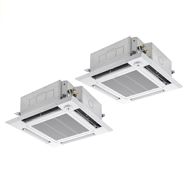 【法人様限定】PLZX-ZRMP140HLF6 三菱電機 スリムZR 天井カセット4方向 i-スクエア 5馬力 同時ツイン 三相200V ワイヤレス 業務用エアコン メーカー直送|RH家電SHOP店