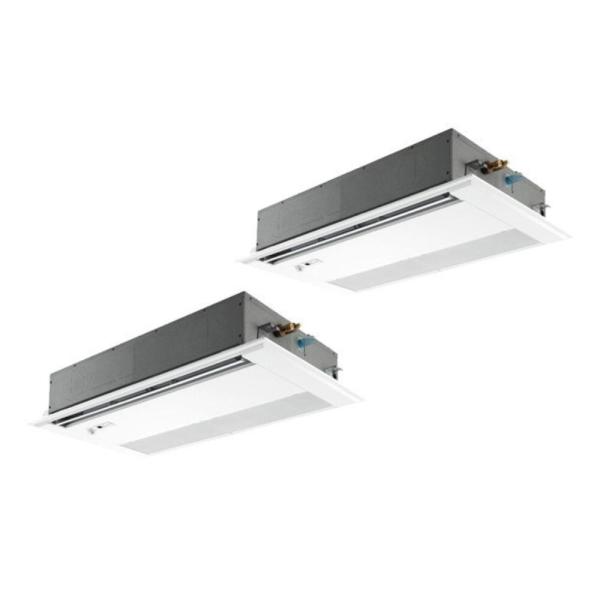 【法人様限定】PMZX-ZRMP80SFF6 業務用エアコン 1方向天井カセット形 3馬力 同時ツイン 単相200V 人感ムーブアイ 三菱電機 スリムZR ワイヤードメーカー直送｜ＲＨ家電ＳＨＯＰ店 150,006円