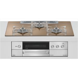 RHS72W38M12RCSTW-13A リンナイ DELICIA(デリシア) 3V乾電池タイプ ビルトインコンロ 幅75cm オーブン接続不可 スパークリングカッパー 【都市ガス】｜ＲＨ家電ＳＨＯＰ店