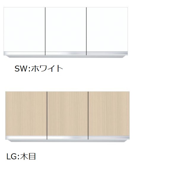 ワンドONEDO KTD3-50-100FH 吊戸棚不燃仕様KTD3-60 (カーラー:ホワイト/木目)メーカー直送