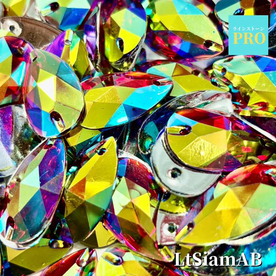 楽天市場】ビジュー ソーオンストーン ラインストーン 赤 レッド