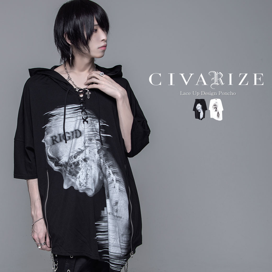 2023人気 tシャツ Tシャツ 『CIVARIZE』シープポンチョTEE＆総柄タンク