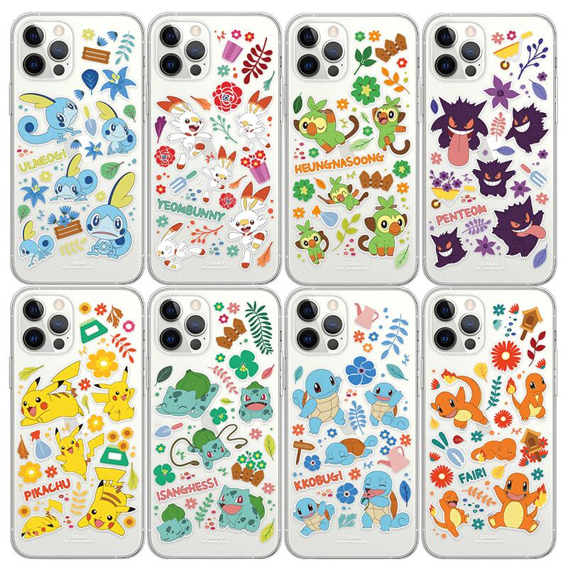 ポケモン　スマホケース　ほっぺ大集合　HOPPEDAISHUGO ポケカ Pokemon iPhone15 ケース ポケモン iPhone14 ポケットモンスター