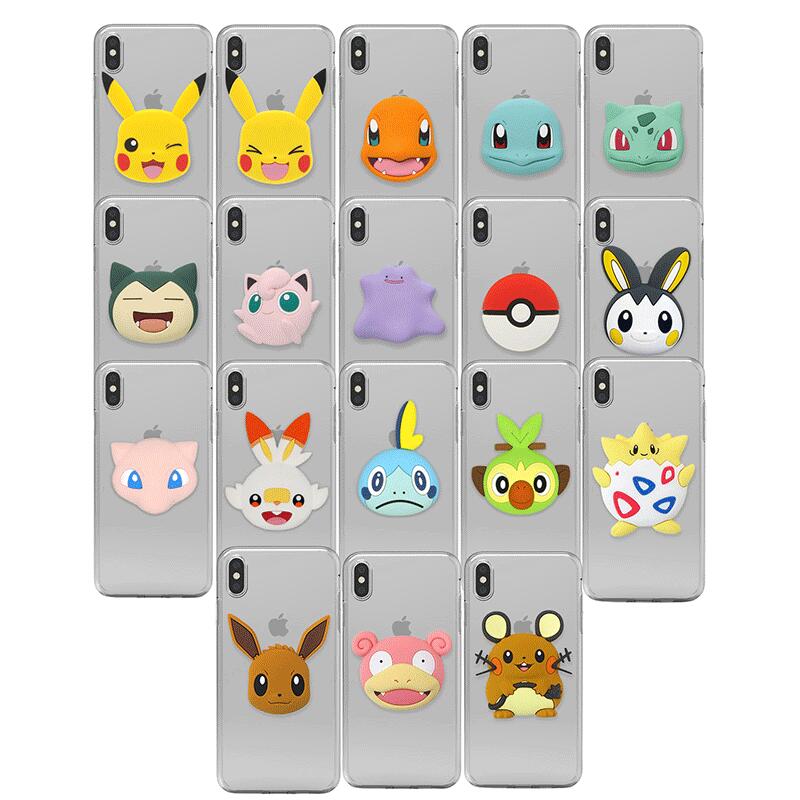 楽天市場】ST ポケモン スマホスタンド かわいい スマホグリップ
