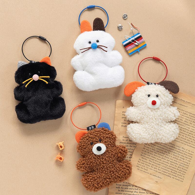 楽天市場】RO ロマネ ブランチ ブラザー フラッフィー キーホルダー