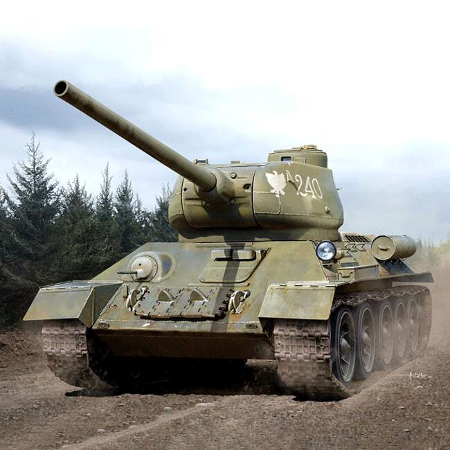 楽天市場】ロシア軍 ソビエト連邦中型戦車 T-34-85 183番 ウラル