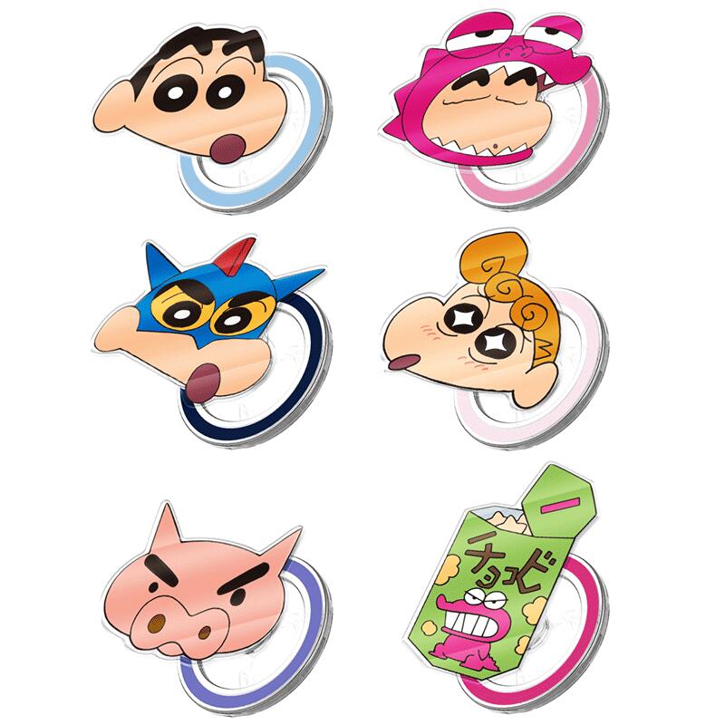 【クレヨンしんちゃん】バイク用アルミマウント シルバー　スマホ クレヨンしんちゃん】バイク用アルミマウント シルバー スマホ Amazon