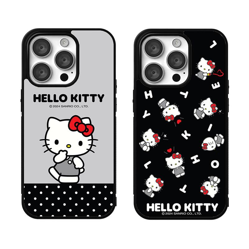 楽天市場】サンリオ ハローキティ グレー iPhone Galaxy アルミ ケース