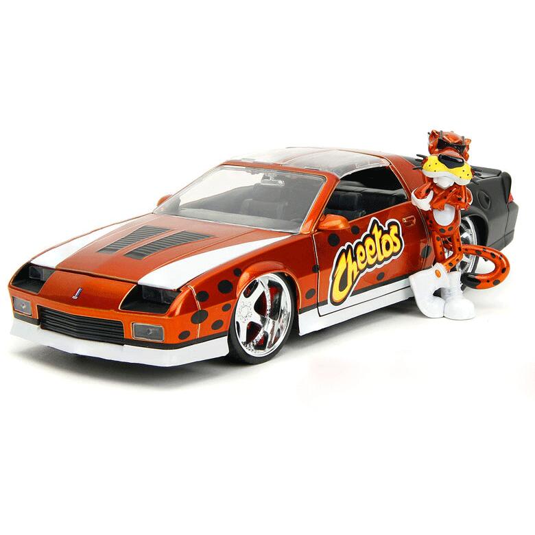 図形 チー放り投げる シボレー カマロ Z28W チェスターチーター  1/24規模 Cheetos Chevrolet CAMARO Z28W Chester Cheetah FIGURE 1/24 SCALE JADA TOYS AC S25037