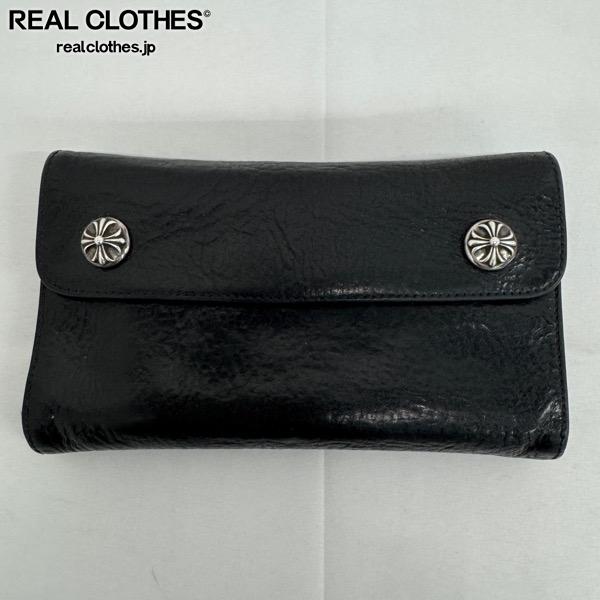 楽天市場】 クロムハーツ グリーシー クロスボタンレザー ロング