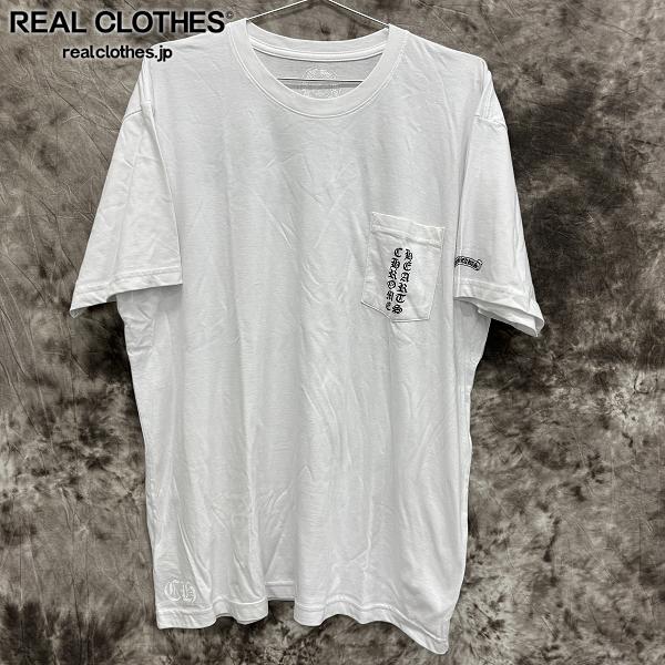 CHROME HEARTS クロムハーツ Vネック Tシャツ CHROME HEARTS (クロムハーツ) Neck Logo L/S Tee ネックロゴ