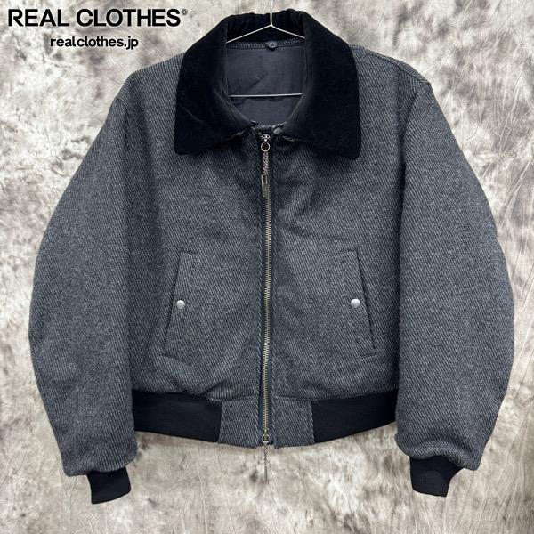 新品 ヨウジヤマモト プールオム ヘチマカラー ウール 4B ジャケット グレー Yohji Yamamoto POUR HOMME（ヨウジヤマモト プールオム