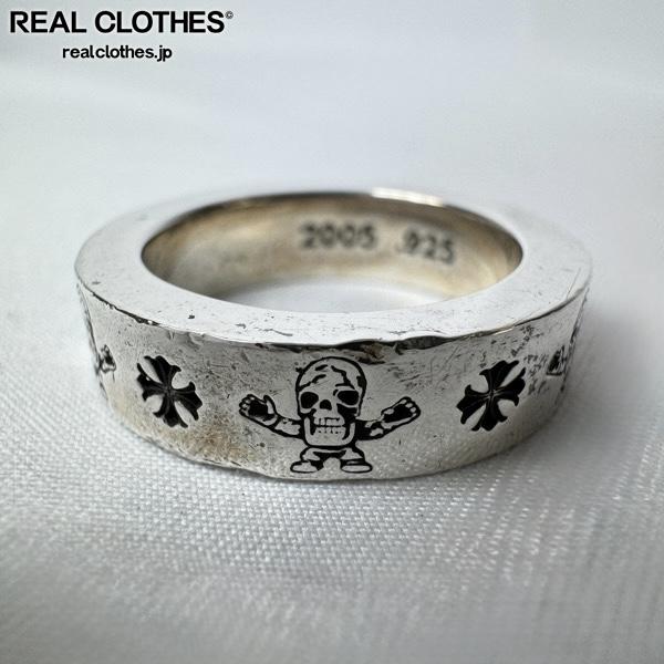 【中古】CHROME HEARTS/クロムハーツ 6mm SPACER FOTI/スペーサーフォティ ハリスティータ リング 16.5号｜リアルクローズ店