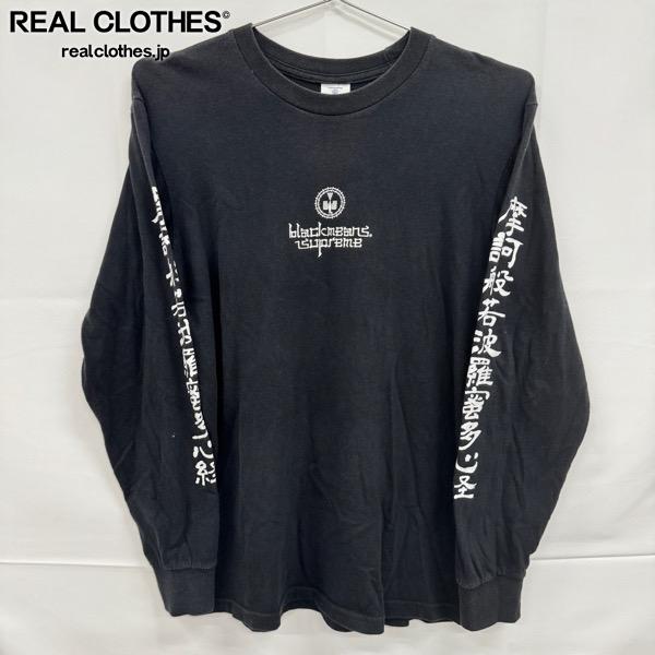 【中古】Supreme&times;Blackmeans/シュプリーム&times;ブラックミーンズ【23AW】L/S Tee 長袖Tシャツ ブラック/S｜リアルクローズ店 8,140円