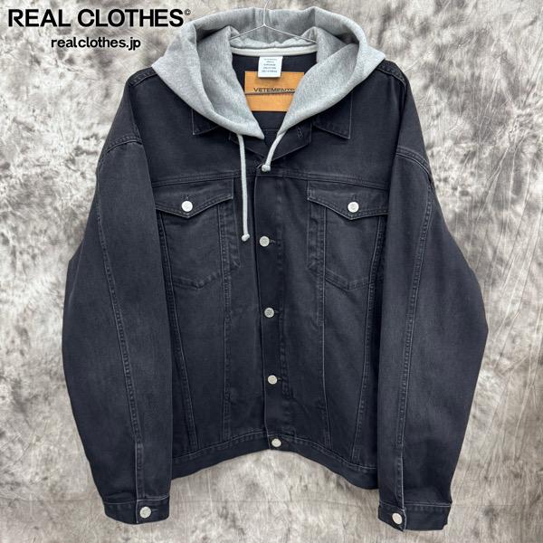 VETEMENTS Levisデニムジャケット 楽天市場】VETEMENTS ヴェトモン LEVI'S フーテッドオーバー