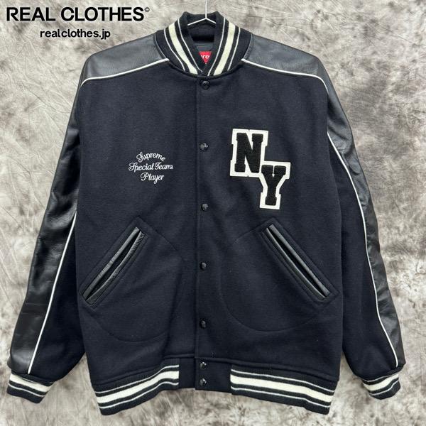 ジャケット・アウター Supreme 20SS New Era MLB Varsity Jacket Supreme New Era MLB Varsity Jacket Navy Men's - SS20 - US