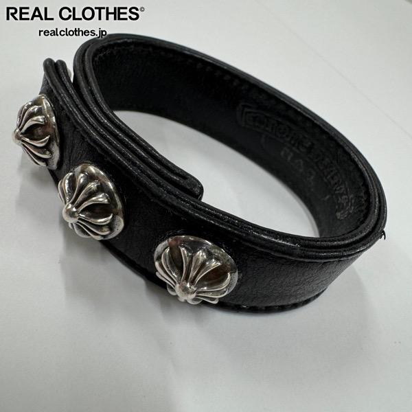 楽天市場】CHROME HEARTS PYRAMID STUDS LEATHER STRAP BRACELET