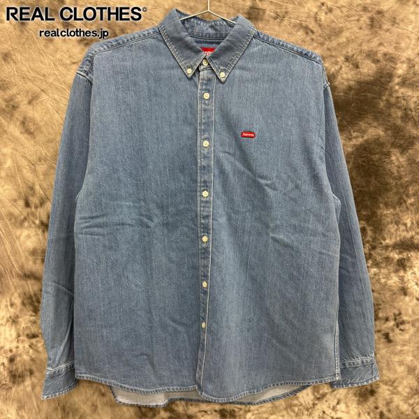 Supreme デニムシャツ Mサイズ Classic Logo Denim Shirt | Supreme 20fw