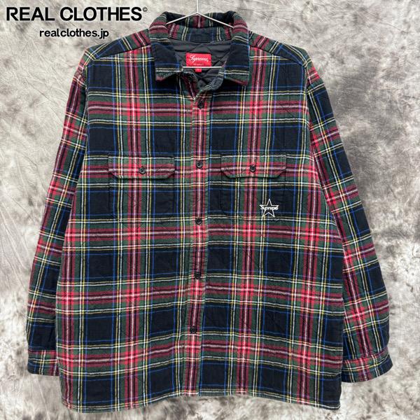 美品⭐️シュプリーム　Lined Flannel Snap Shirt　Lサイズ Supreme Lined Flannel Snap Shirt (FW23) - $148