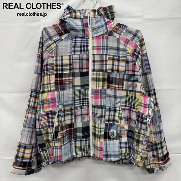 supreme goodenough パッチワークフーデッドジャケット Sサイズ Supreme®/GOODENOUGH Patchwork Madras Hooded Jacket | Supreme 25ss