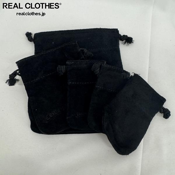 楽天市場】CHROME HEARTS クロムハーツ 巾着 レザーポーチ 革袋 保管袋