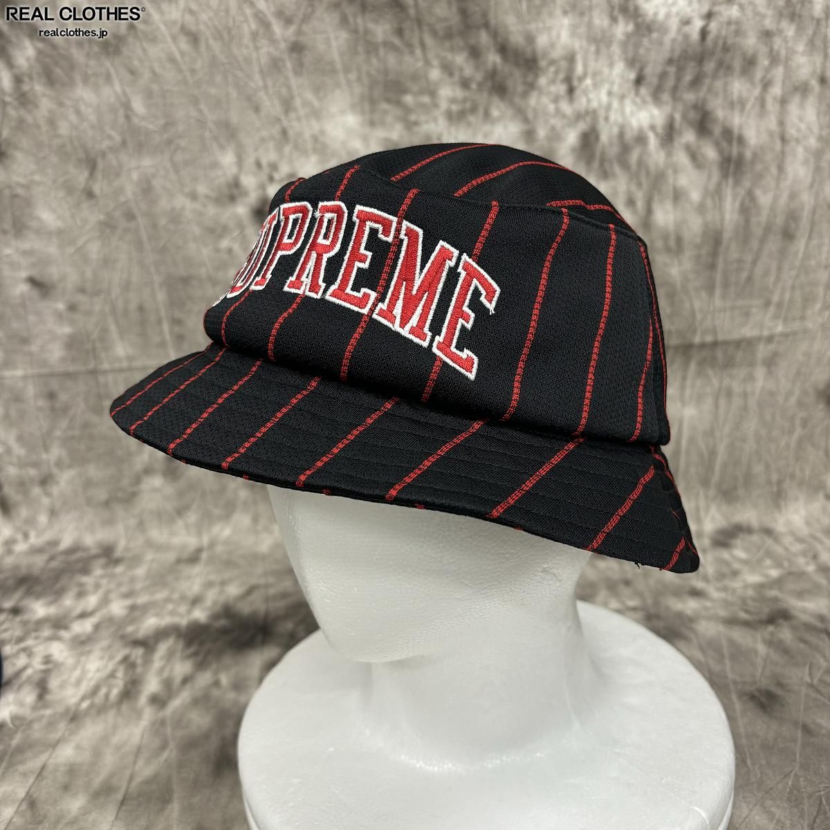 新品 Supreme 19AW Textured Stripe Bell Hat Supreme Textured Stripe Bell Hat (FW19) - $48