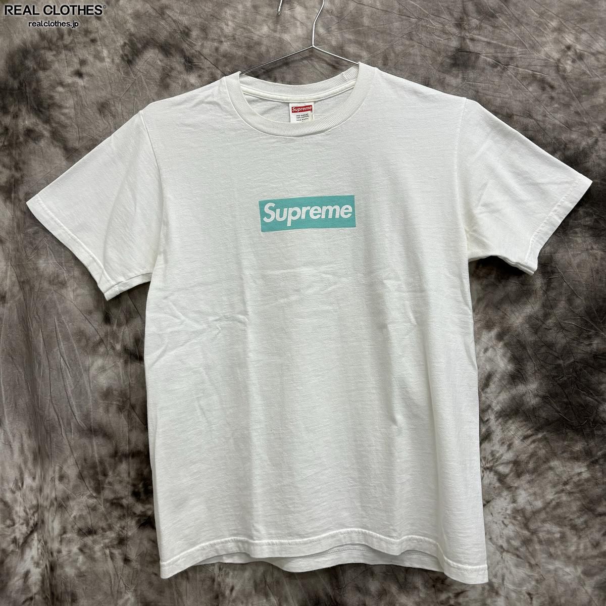 ★限定コラボ シュプリーム ティファニー ボックスロゴ Tシャツ ☆限定コラボ シュプリーム ティファニー ボックスロゴ Tシャツ