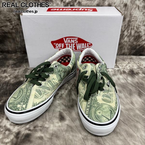 楽天市場】SUPREME x VANS シュプリーム バンズ 23SS 別注 DOLLAR ERA
