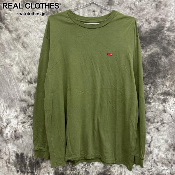 楽天市場】2024AW/24FW/Supreme Small Box L/S Tee Charcoal