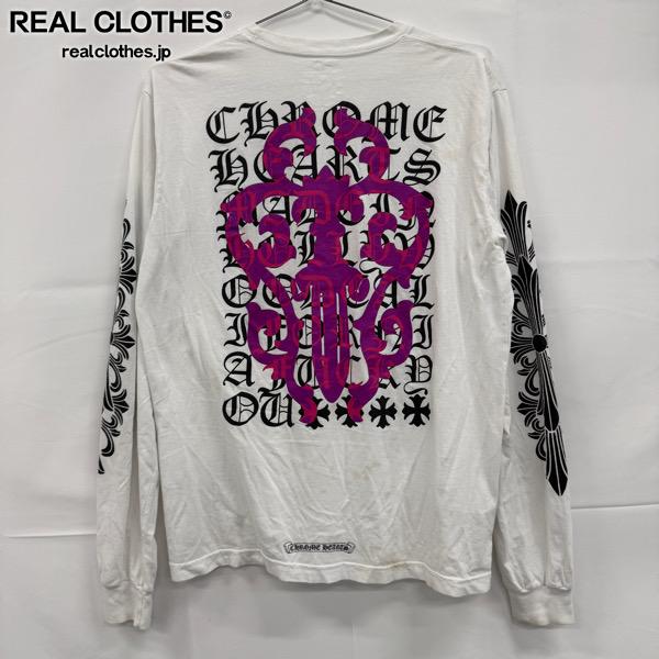 クロムハーツ ダガーアイチャート ロンT 美品 CHROME HEARTS Dagger Eye Chart Long Sleeve Tee Size XL