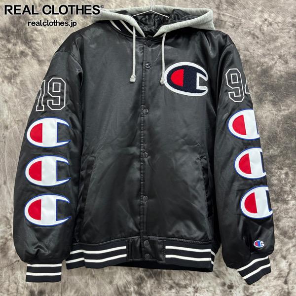 Champion Supreme スタジャン M ネイビー Champion スタジャン M ネイビー Supreme