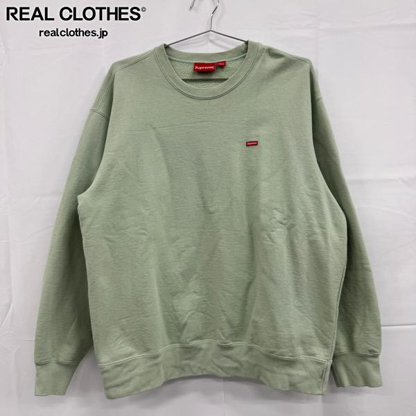 【中古】Supreme/シュプリーム Small Box Crew neck/スモール ボックスロゴ クルーネック スウェット トレーナー/L|リアルクローズ店