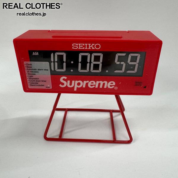 楽天市場】【Supreme x Seiko Mai Alarm Clock White シュプリーム