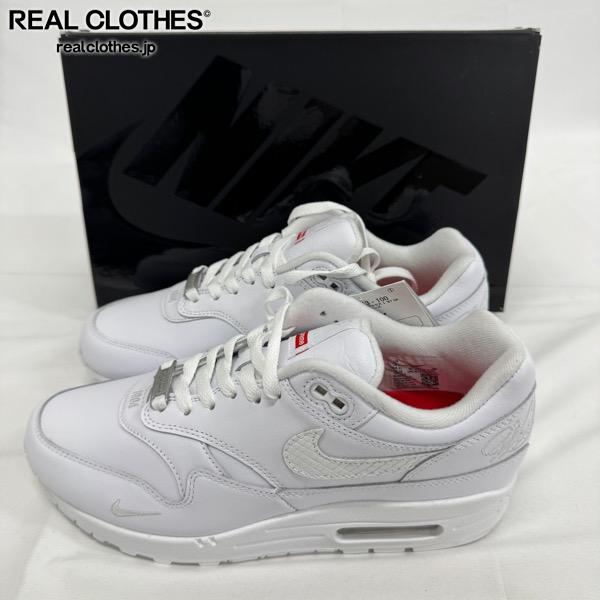 【中古】【未当て嵌める】Supreme×NIKE/シュプリーム×ナイキ Air Max 1 \u0026#039;87 SP/エア湖マックス1 HF8813-100/26
