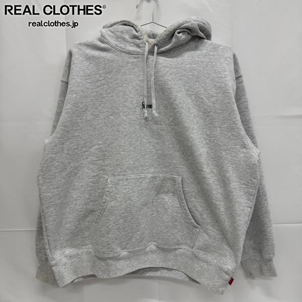 【中古】Supreme/シュプリーム【20AW】 micro logo Hooded Sweatshirt/マイクロ ロゴ フーディパーカー/L|リアルクローズ店