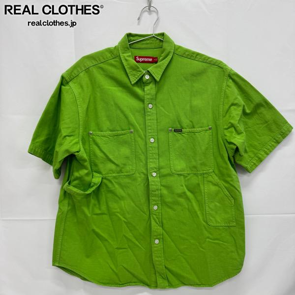 楽天市場】Supreme 25ss Rhinestone Pin Up S/S Work Shirt Size-L