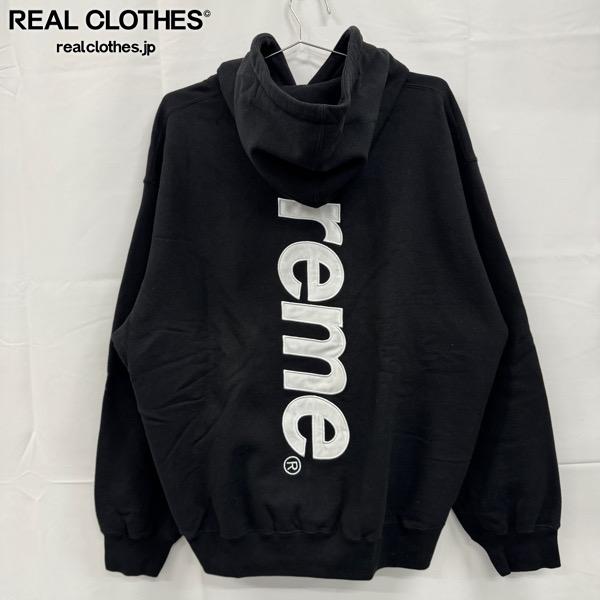 SUPREME 23AW Satin Applique サテンパーカー2回着用 SUPREME シュプリーム 23AW Satin Applique Sweatshirts サテン