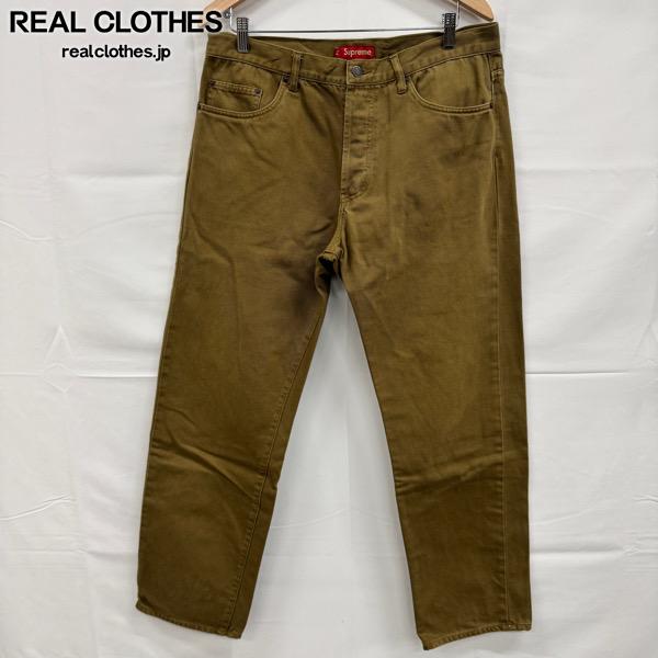 楽天市場】Supreme 24ss Regular Jean Brown Size-32 シュプリーム