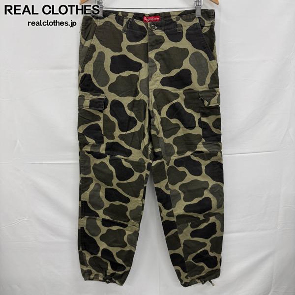 【中古】Supreme/シュプリーム Cargo Pant/カーゴパンツ/家鴨フラ/32