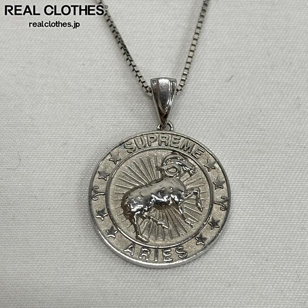 【中古】Supreme×Jacob\u0026amp;Co/シュプリーム×ジェイコブ【24AW】Sterling Silver Zodiac Pendant Aries/ゾディアック シャンデリヤ/牡羊座